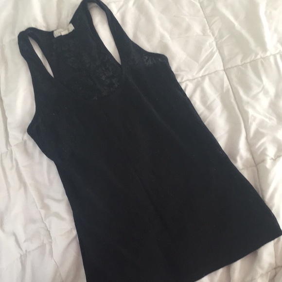 Forever 21 Knit Burnout Racerback Tank - Picture 1 of 9
